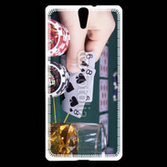Coque Sony Xperia C5 Joueur de poker 3