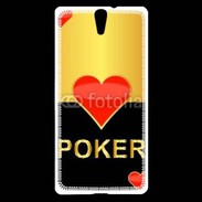 Coque Sony Xperia C5 Poker 6