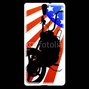 Coque Sony Xperia C5 Moto USA