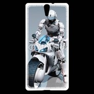 Coque Sony Xperia C5 Moto du futur