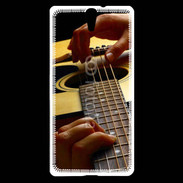 Coque Sony Xperia C5 Guitare sèche