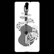 Coque Sony Xperia C5 Guitare en dessin 90