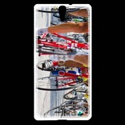 Coque Sony Xperia C5 Peloton de cyclisme