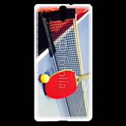 Coque Sony Xperia C5 Table de ping pong