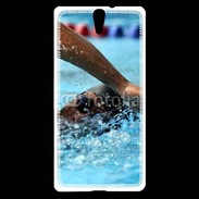 Coque Sony Xperia C5 Nageur compétition