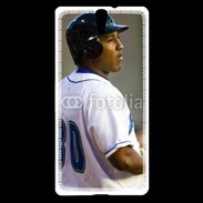 Coque Sony Xperia C5 Joueur de baseball
