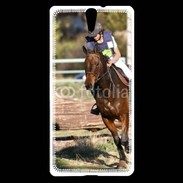 Coque Sony Xperia C5 Parcours complet Equitation