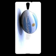 Coque Sony Xperia C5 Ballon de rugby Argentine