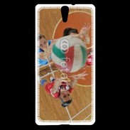 Coque Sony Xperia C5 Joueuses de volleyball au filet