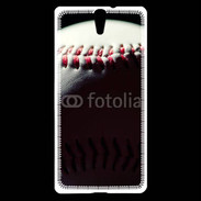 Coque Sony Xperia C5 Balle de Baseball 5