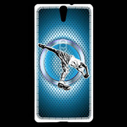 Coque Sony Xperia C5 Chrome basketball