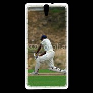 Coque Sony Xperia C5 Joueur de cricket 2