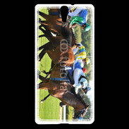 Coque Sony Xperia C5 Course de chevaux 5