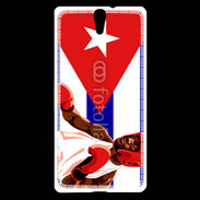 Coque Sony Xperia C5 Boxe amateur Cuba