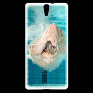 Coque Sony Xperia C5 Nageur sous l'eau 5