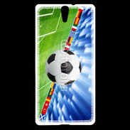 Coque Sony Xperia C5 Soccer background 200
