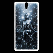 Coque Sony Xperia C5 Charme cosmic