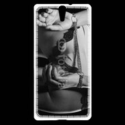 Coque Sony Xperia C5 Mains liées