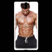 Coque Sony Xperia C5 Brun musclé 1