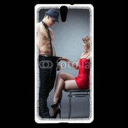 Coque Sony Xperia C5 Que caches tu coquin ?