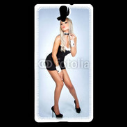 Coque Sony Xperia C5 Femme sexy lapin