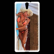 Coque Sony Xperia C5 Femme sexy lounge