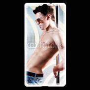 Coque Sony Xperia C5 Pole dance homme 2