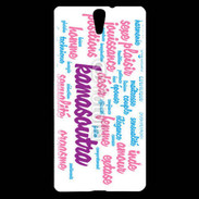 Coque Sony Xperia C5 Nuage de mots sexy 3