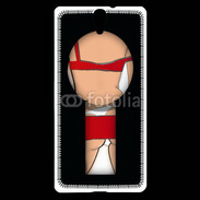 Coque Sony Xperia C5 serrure sexy
