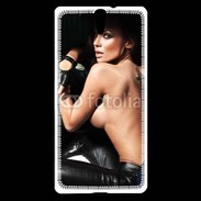 Coque Sony Xperia C5 Charme sportif
