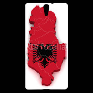 Coque Sony Xperia C5 drapeau Albanie