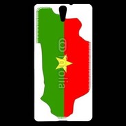 Coque Sony Xperia C5 drapeau Burkina Fasso