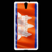 Coque Sony Xperia C5 Drapeau Cambodge