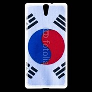 Coque Sony Xperia C5 Drapeau Corée du Sud