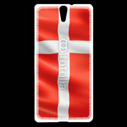 Coque Sony Xperia C5 Drapeau Danemark