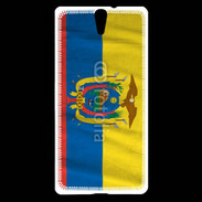 Coque Sony Xperia C5 drapeau Equateur