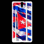 Coque Sony Xperia C5 Drapeau Cuba 3