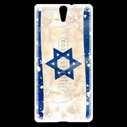 Coque Sony Xperia C5 Drapeau Israël Vintage