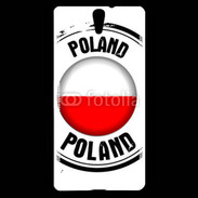 Coque Sony Xperia C5 Logo Pologne