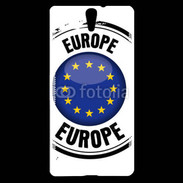 Coque Sony Xperia C5 Logo Europe