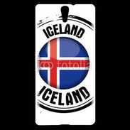 Coque Sony Xperia C5 Logo Islande