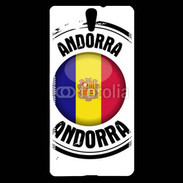 Coque Sony Xperia C5 Logo Andorre