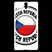Coque Sony Xperia C5 Logo République Tchèque