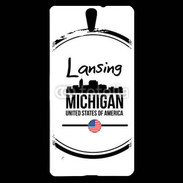 Coque Sony Xperia C5 Logo Michigan