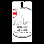 Coque Sony Xperia C5 Logo Louisiane