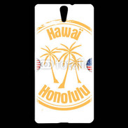 Coque Sony Xperia C5 Logo Honolulu