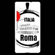 Coque Sony Xperia C5 Logo Rome Italie