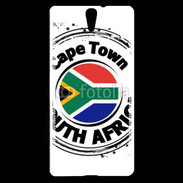 Coque Sony Xperia C5 Logo Cap Town