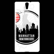Coque Sony Xperia C5 Logo Manhattan