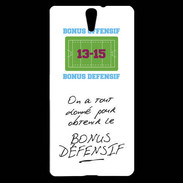 Coque Sony Xperia C5 Obtenir le Bonus offensif-défensif Blanc